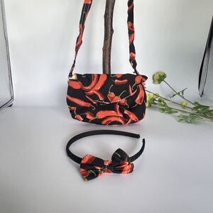 Girls Accessories Chili’s Purse Bag &‎ Headband Set crossbody